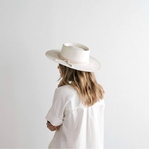 Gigi Pip Bre Ivory Straw Hat S/M